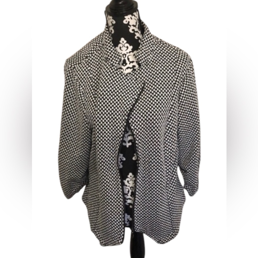 Torrid Checkered Blazer Jacket